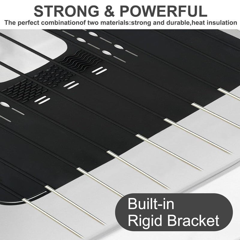 Ranphykx Sink Foldable Cover for Counter Space - Makeup Brush Cleaning Mat - Bathroom Makeup Tools Organizer Space Saver Bathroom Sink Silicone Cover - Image 4